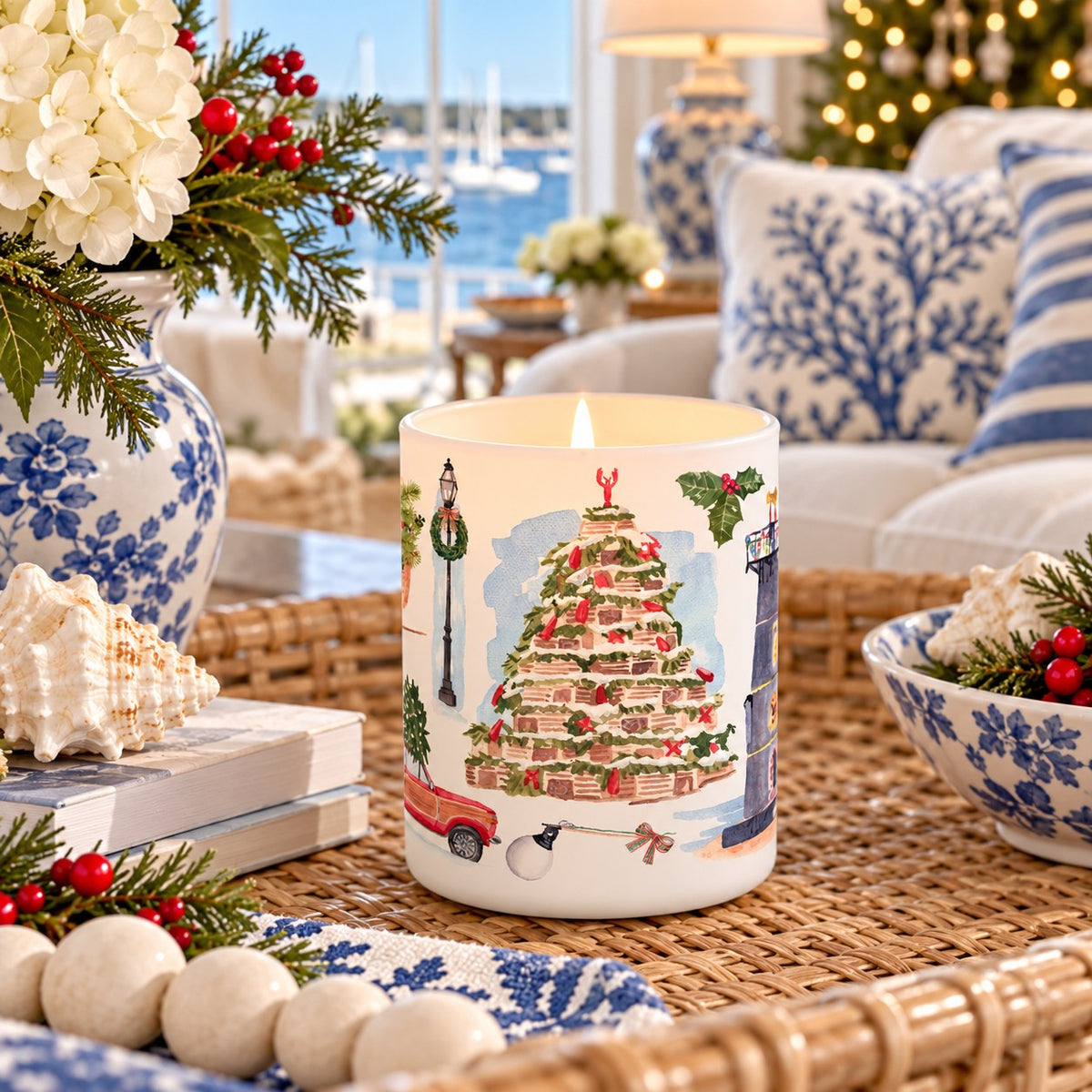Martha's Vineyard Christmas Candle