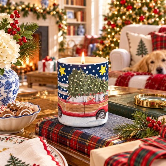 Christmas Delivery Holiday Soy Candle