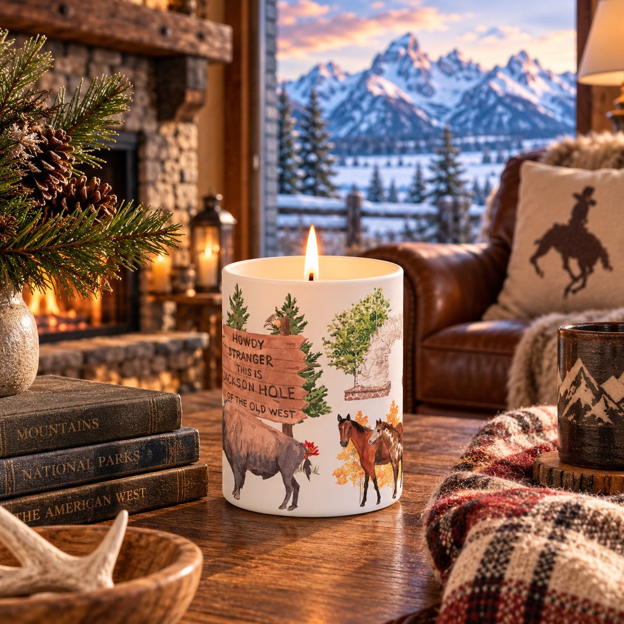 Jackson Hole (Wyoming) Forever! Soy Candle