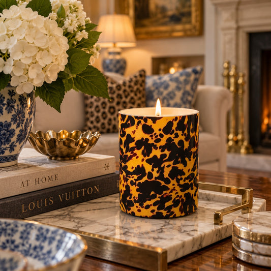Tortoise Shell Soy Candle