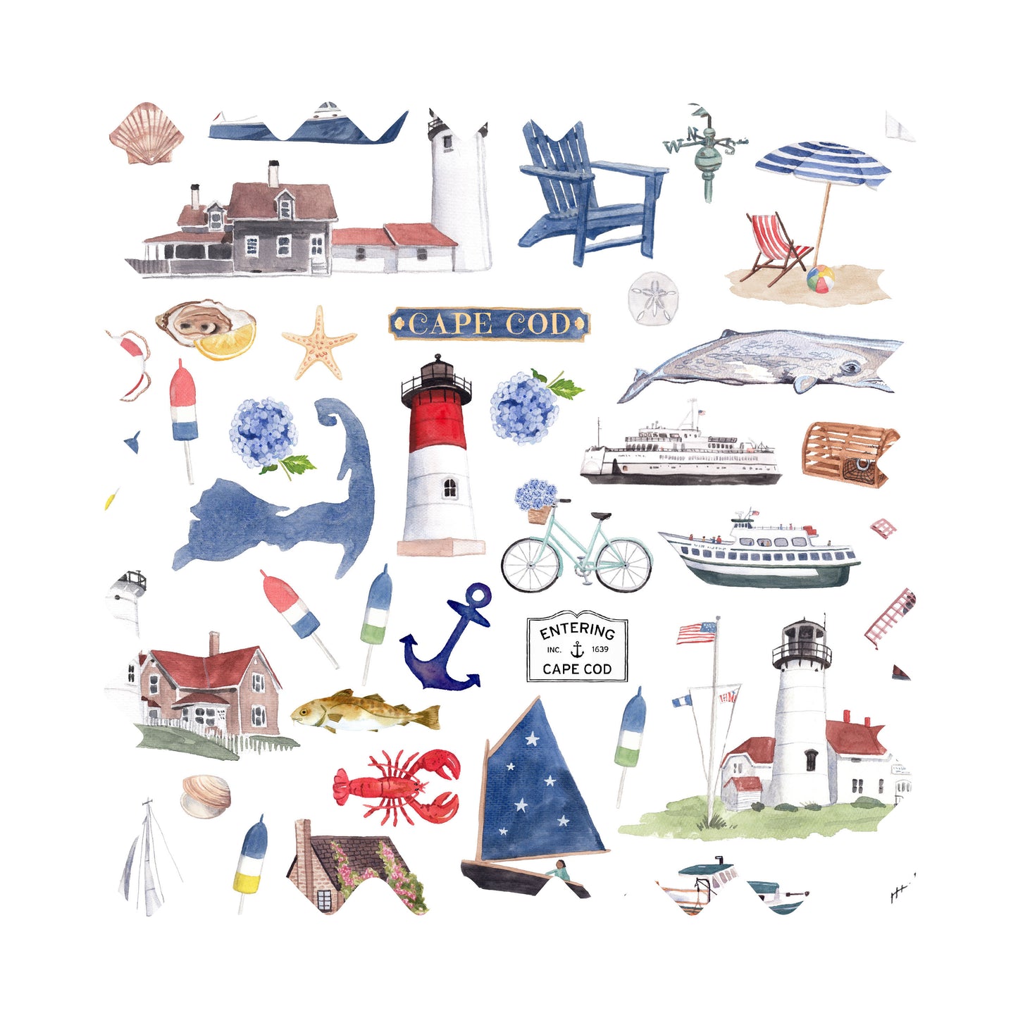 Cape Cod Forever! Luxury Gift Wrap