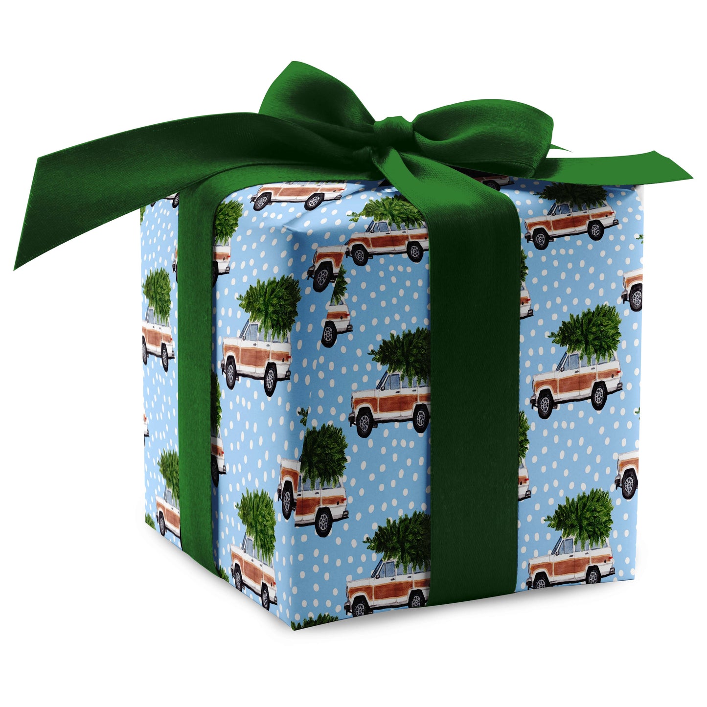 Christmas Woody Luxury Gift Wrap