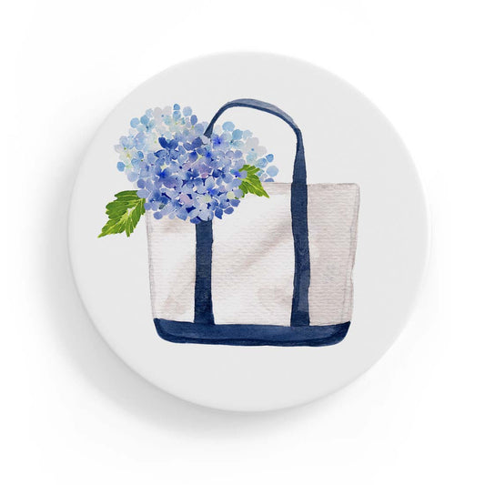 Islesboro Tote Ceramic Coaster