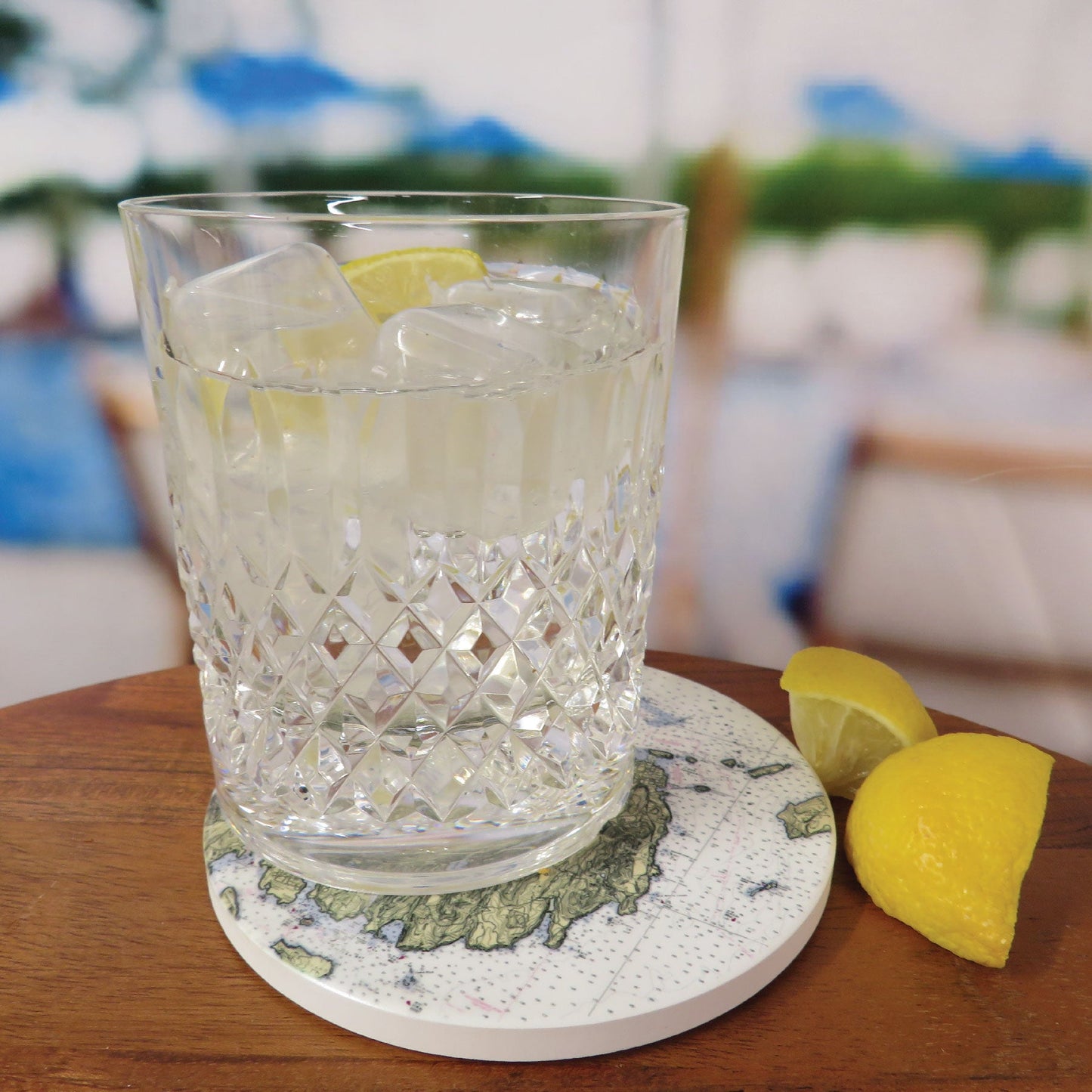Boathouse Ceramic Coaster