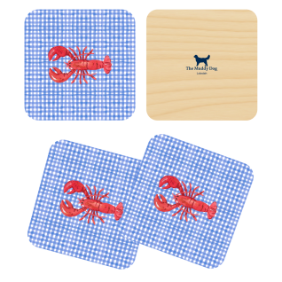 Lobstah Coasters (Boxed Set Of Four)