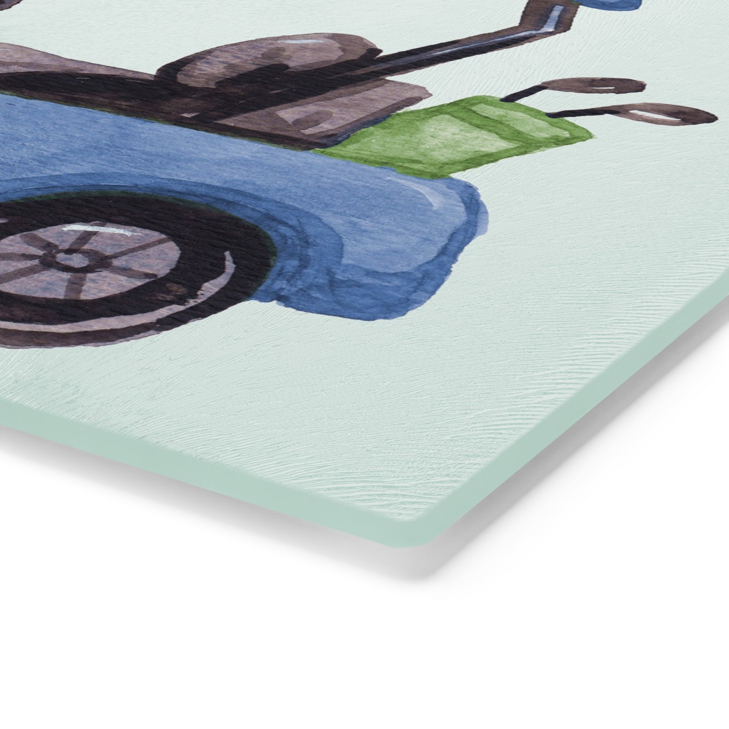 Tempered Glass Cutting Board - Fairway Golf Cart