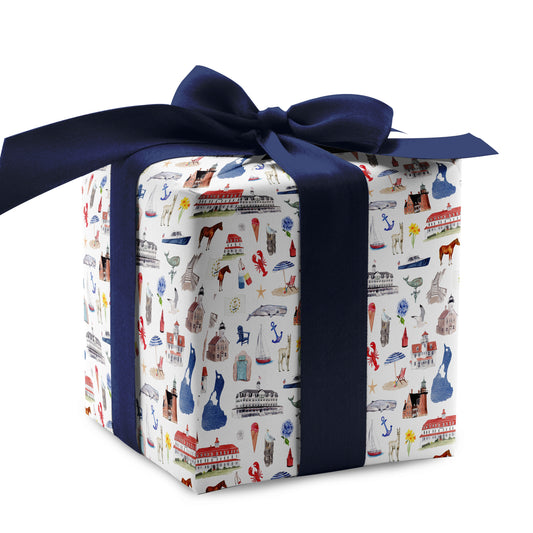 Block Island Forever! Luxury Gift Wrap