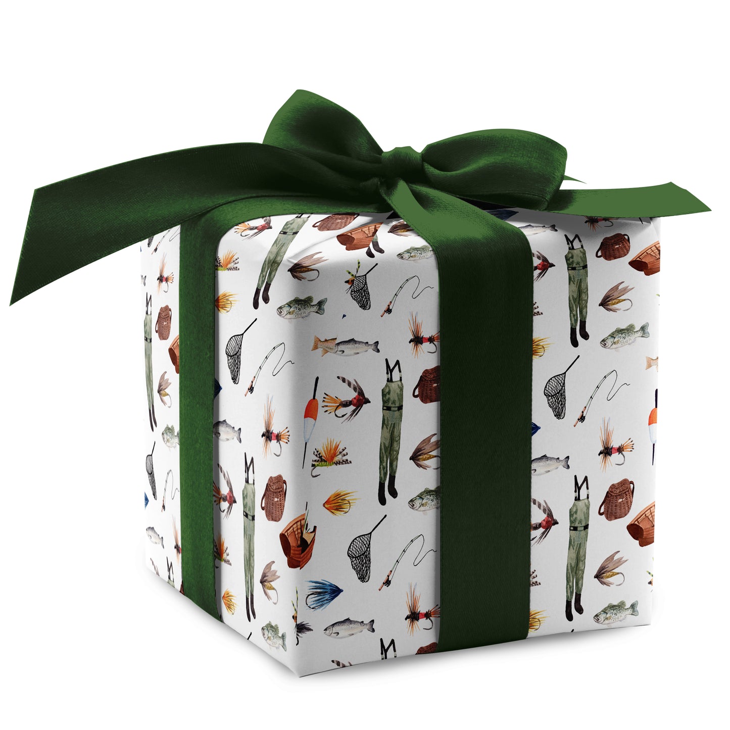 Gone Fishing Luxury Gift Wrap