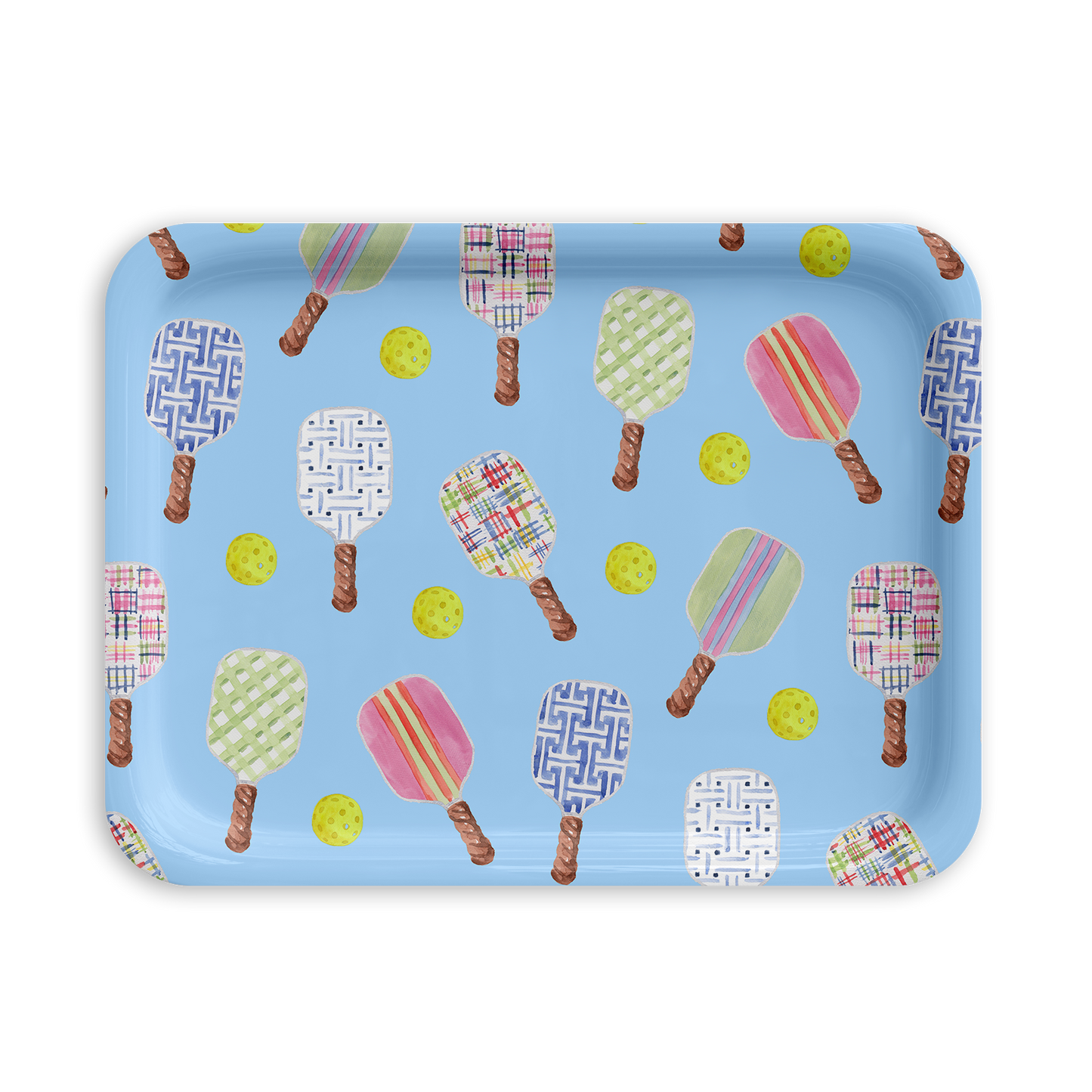 In A Pickle Pickleball Birchwood Serving Tray