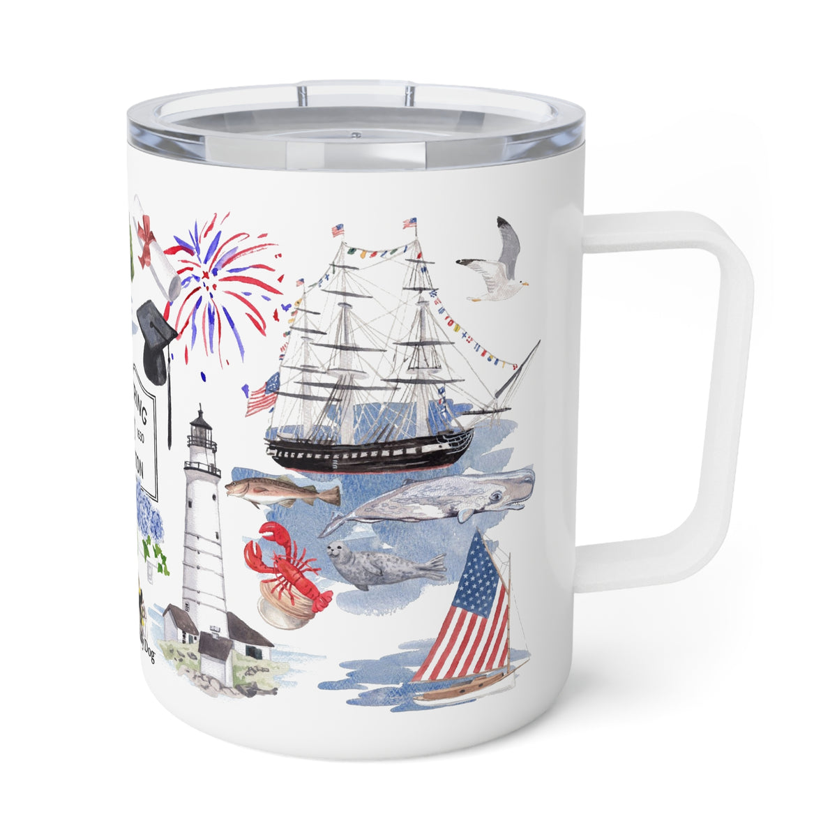 Boston Forever! Insulated Travel Mug