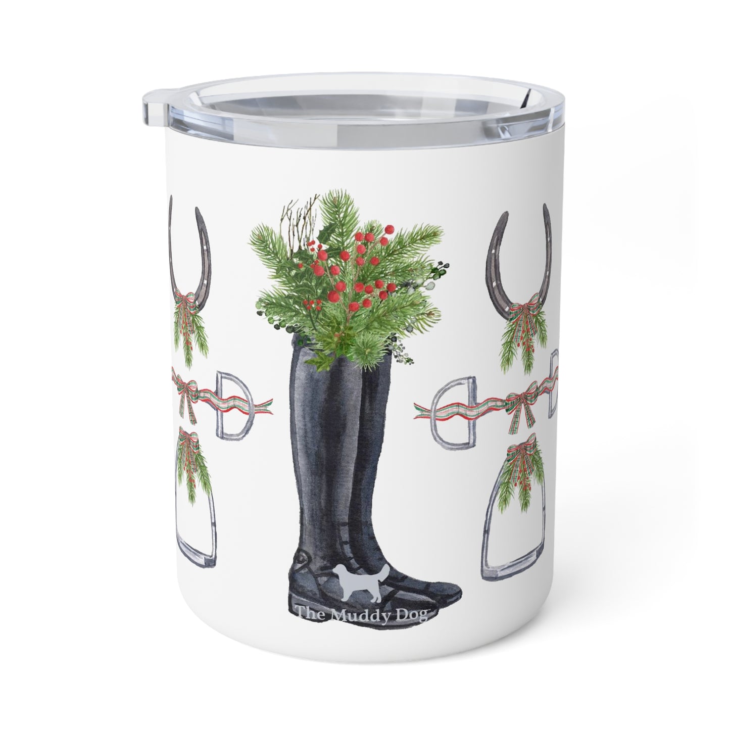 Wellington Christmas Equestrian Insulated Multi Mug