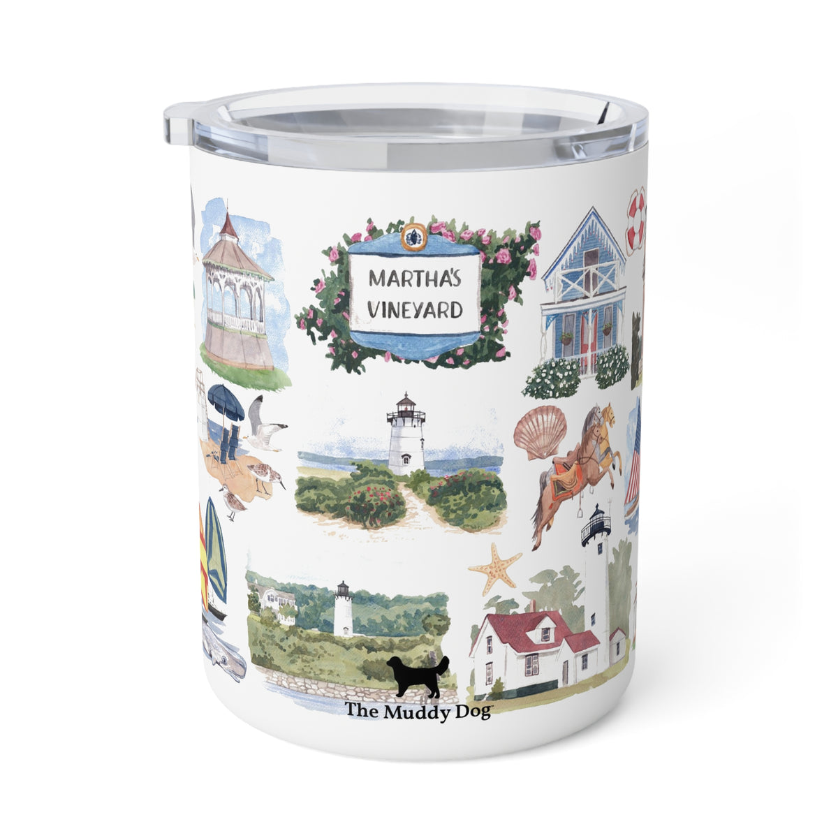 Martha's Vineyard Forever! Insulated Travel Mug