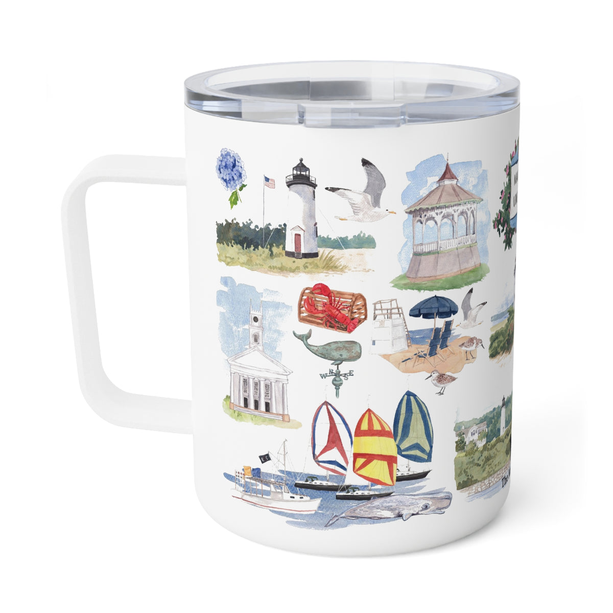 Martha's Vineyard Forever! Insulated Travel Mug
