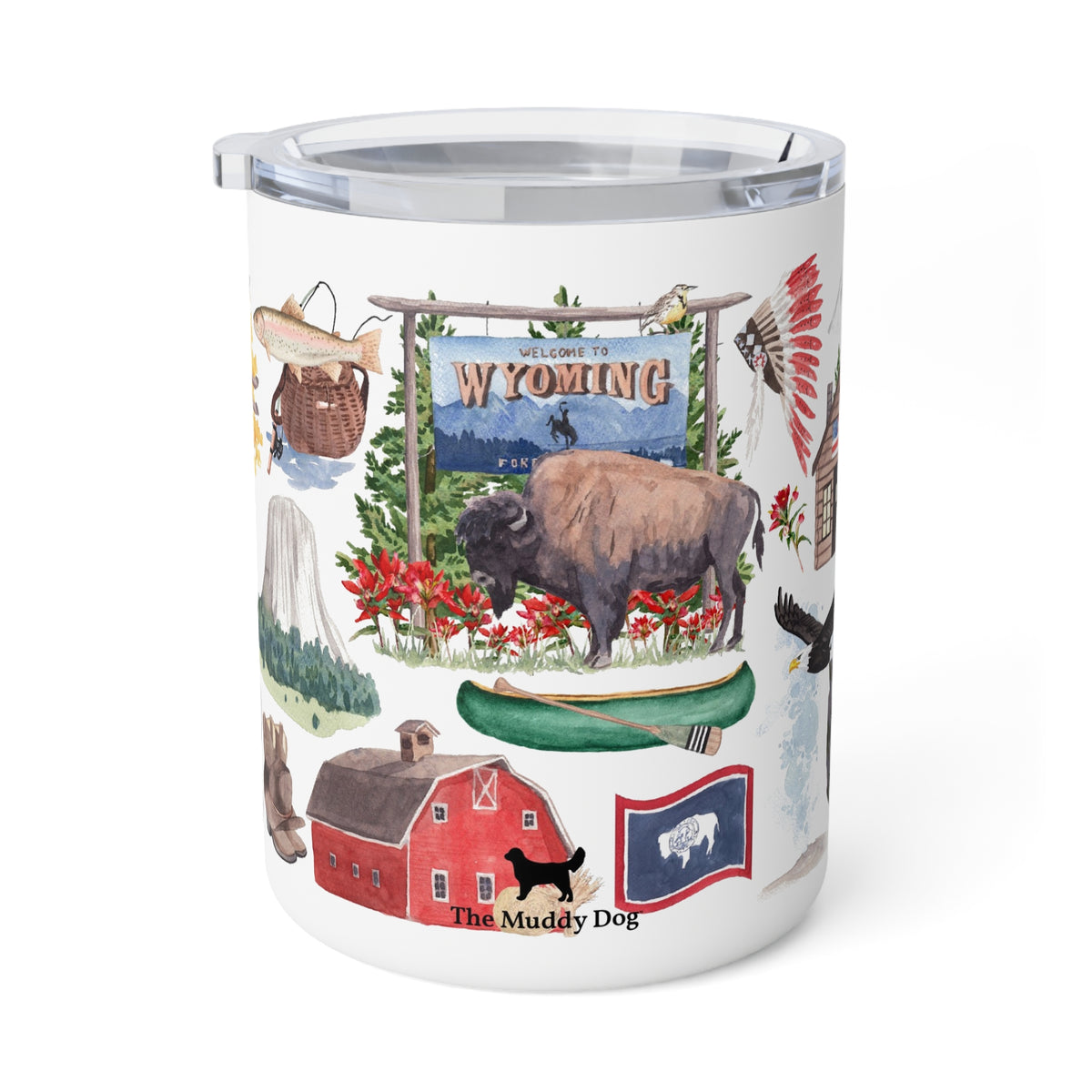 Wyoming Forever! Insulated Travel Mug