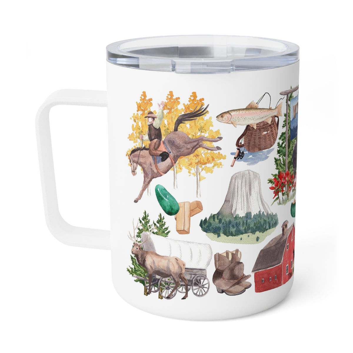 Wyoming Forever! Insulated Travel Mug