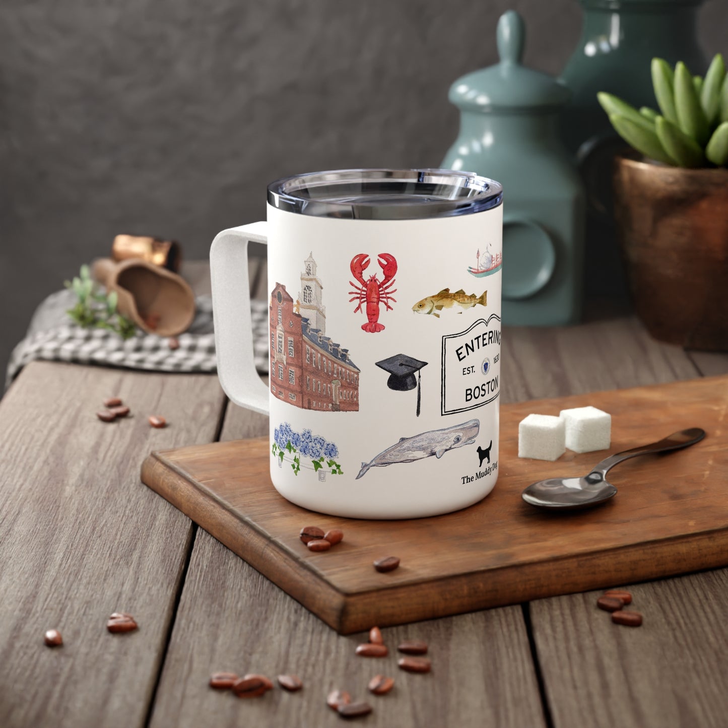 Boston Forever! Insulated Multi Mug With Optional Monogram