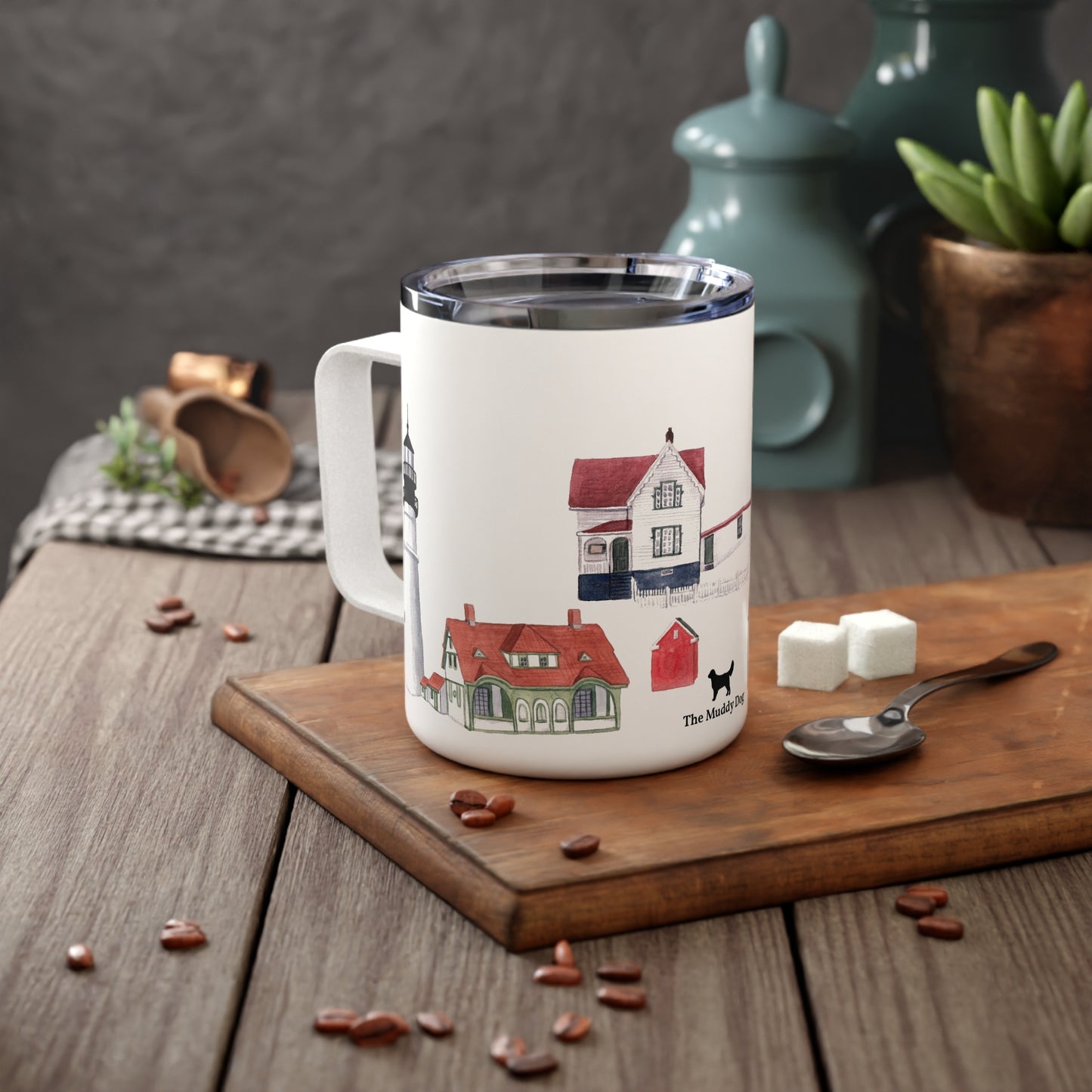 Maine Lighthouses Insulated Multi Mug