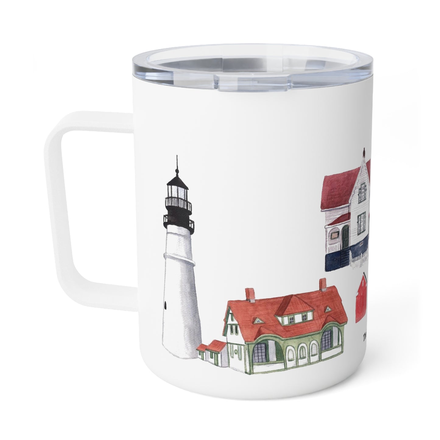 Maine Lighthouses Insulated Mug
