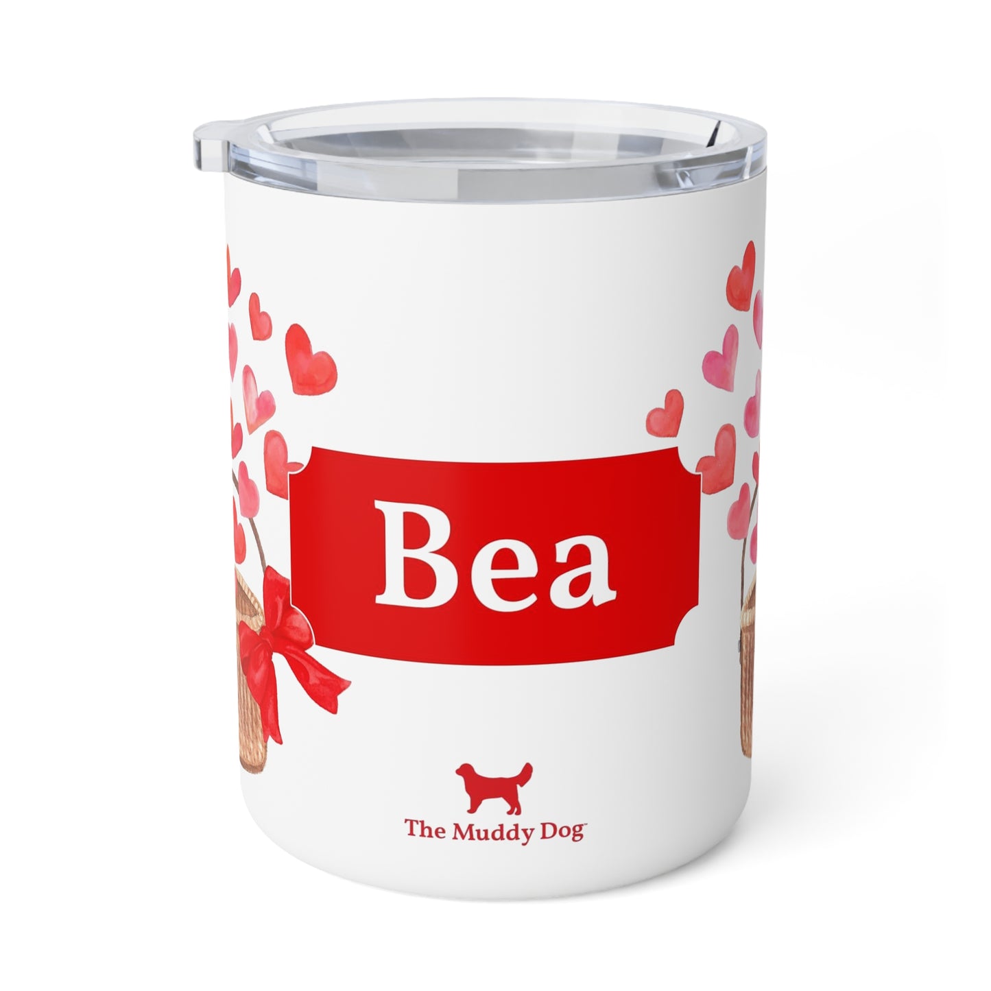 Basket Of Hearts Insulated Multi Mug With Optional Monogram