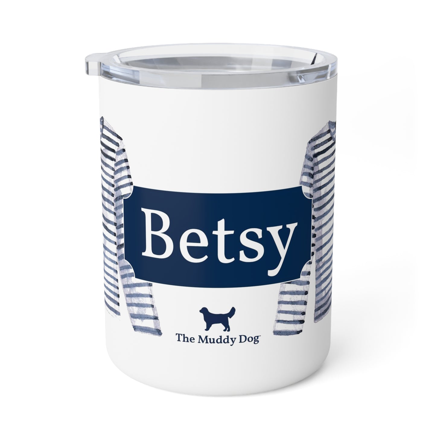 Breton Shirt Insulated Multi Mug With Optional Monogram