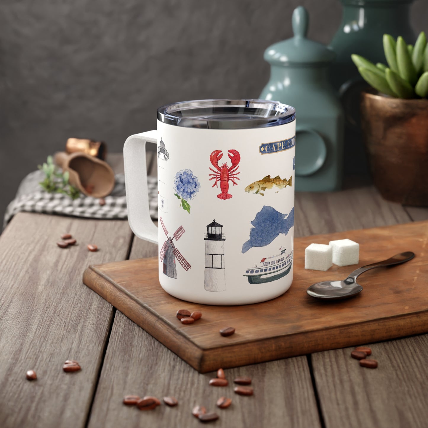 Cape Cod Forever! Insulated Multi Mug With Optional Monogram