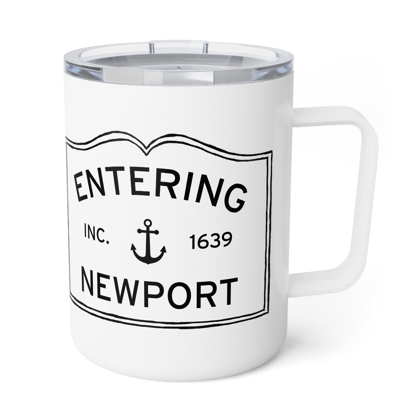 Entering Your Hometown Custom Insulated Multi Mug