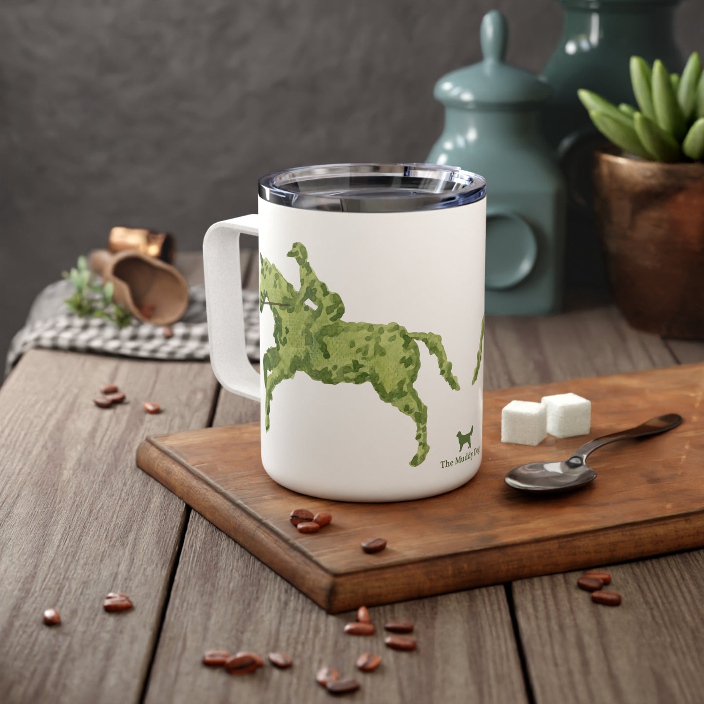 Topiary Horse Insulated Multi Mug