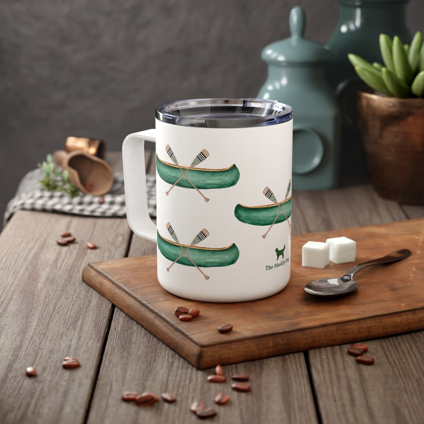 Lake Life Insulated Mug With Optional Personalization