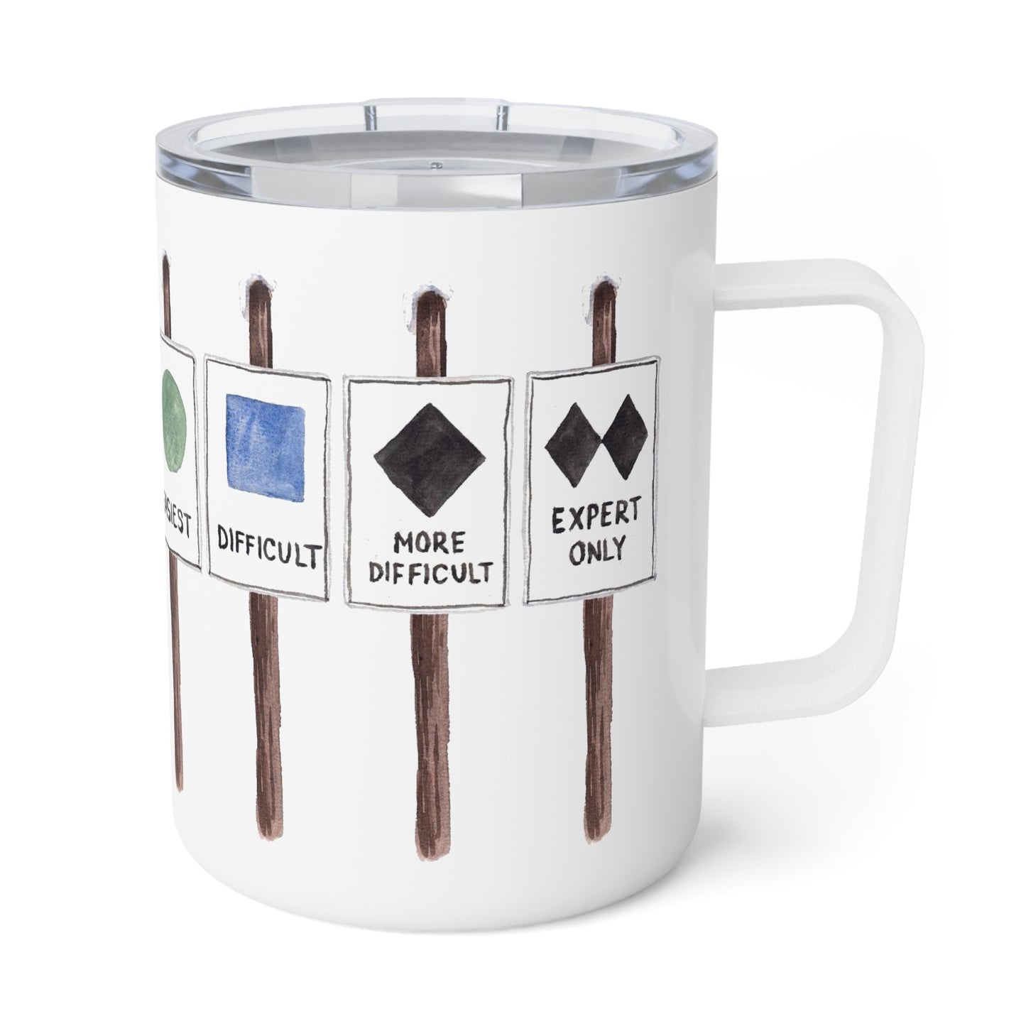 Ski Signs Insulated Multi Mug