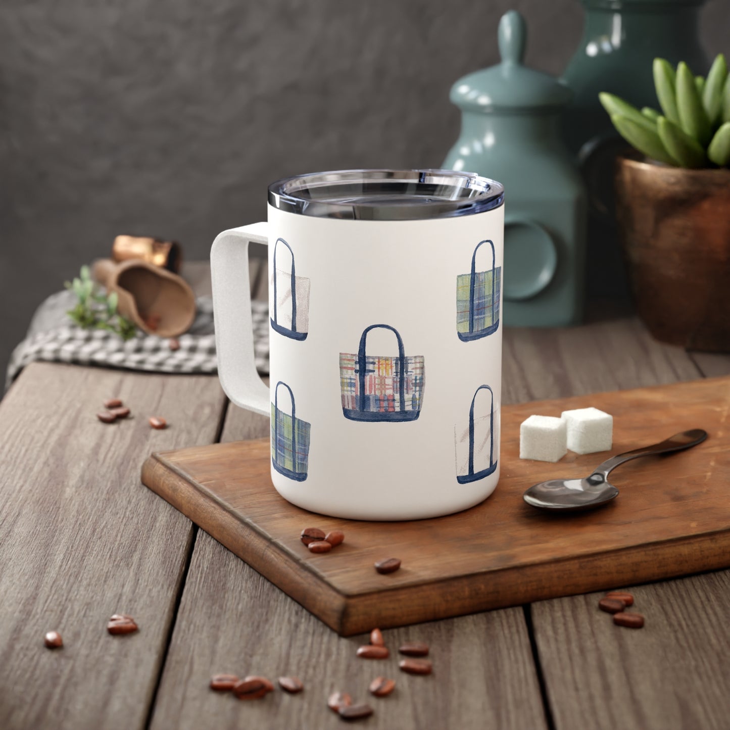 Summer Totes Insulated Mug With Optional Personalization