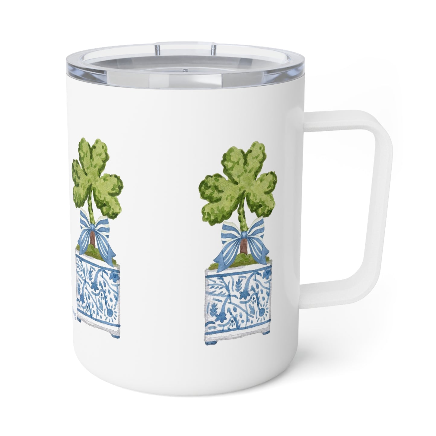 Lucky Charm Shamrock Topiary Insulated Multi Mug