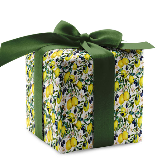 Lemons and Olives Wrapping Paper