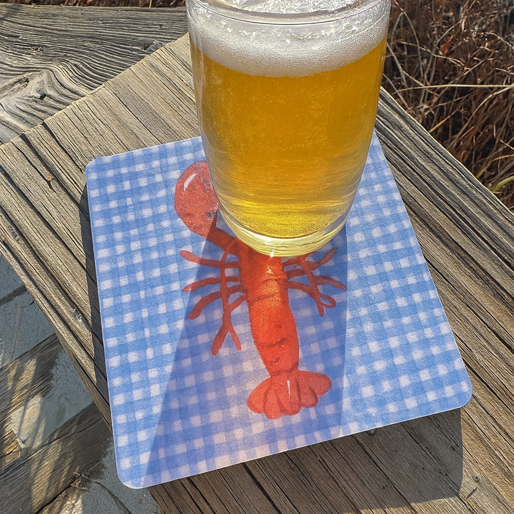 Lobstah Coasters (Boxed Set Of Four)
