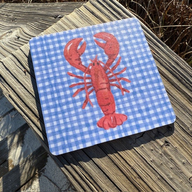 Lobstah Coasters (Boxed Set Of Four)