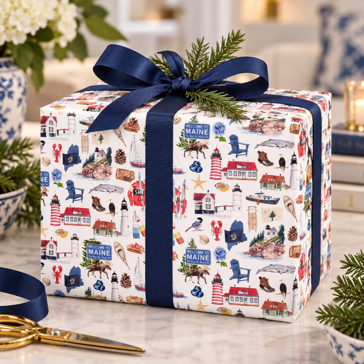 Maine Forever! Luxury Gift Wrap