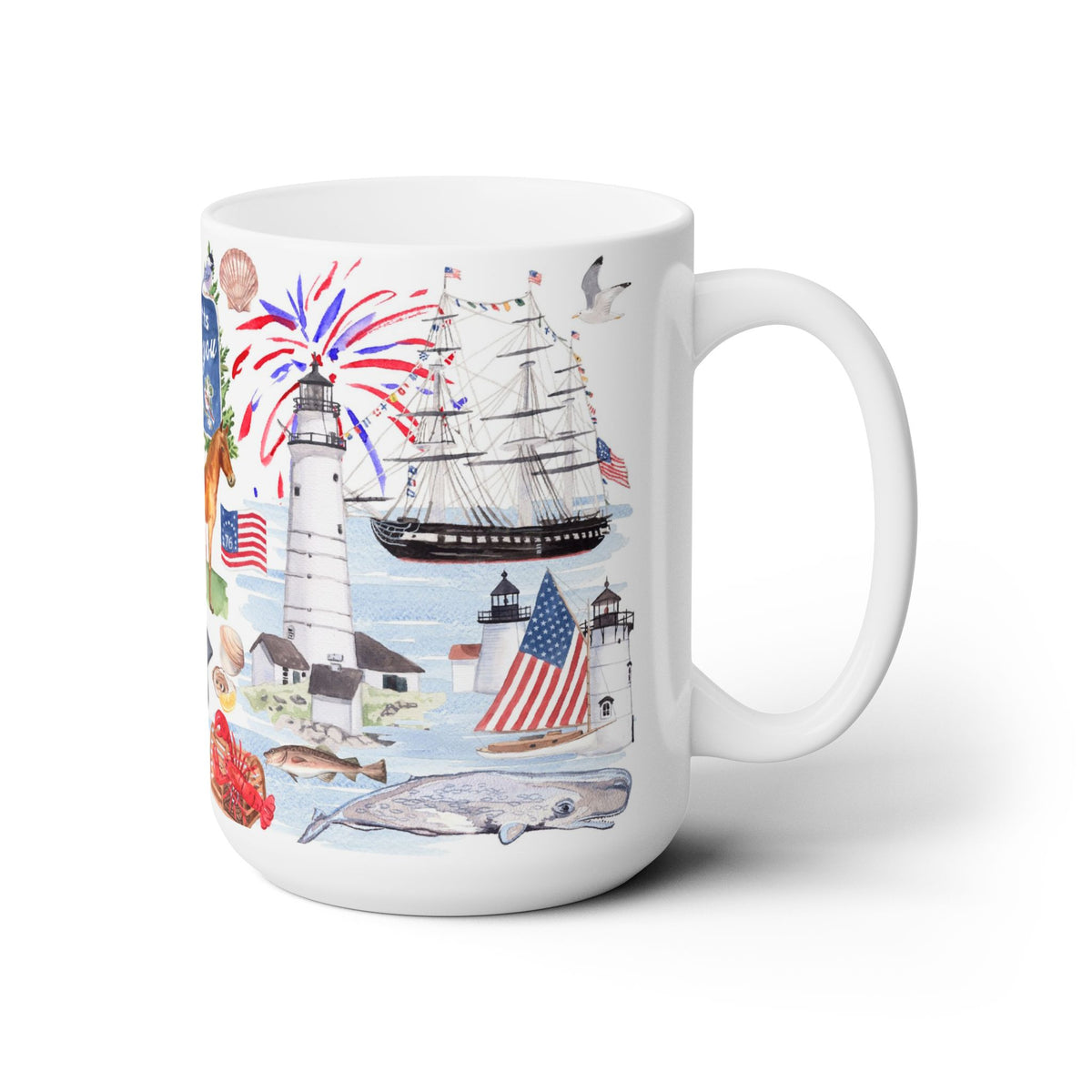 Massachusetts Forever! Ceramic Mug