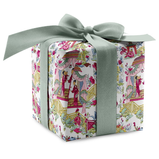 Ming Garden Wrapping Paper