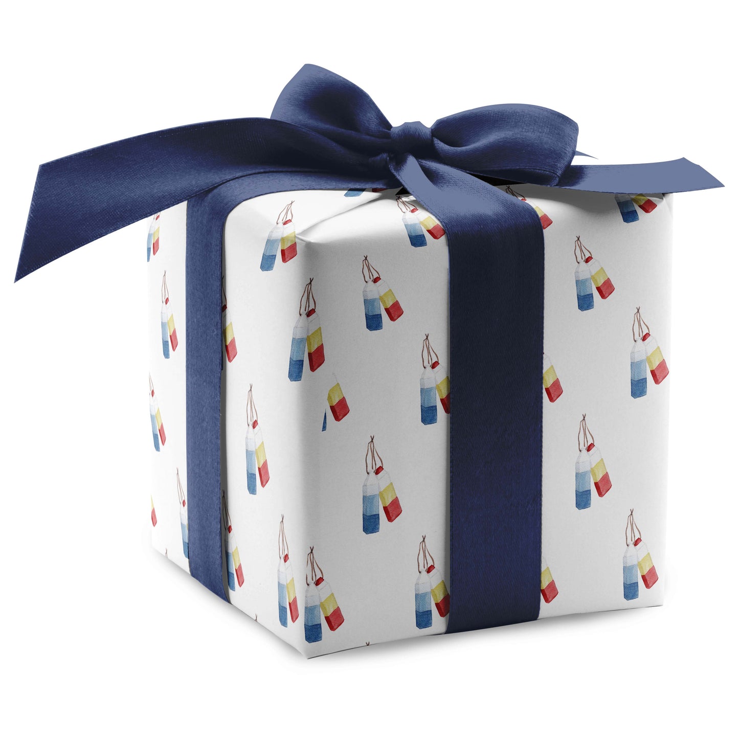 Monhegan Buoys Luxury Gift Wrap - Available in 2 Colors