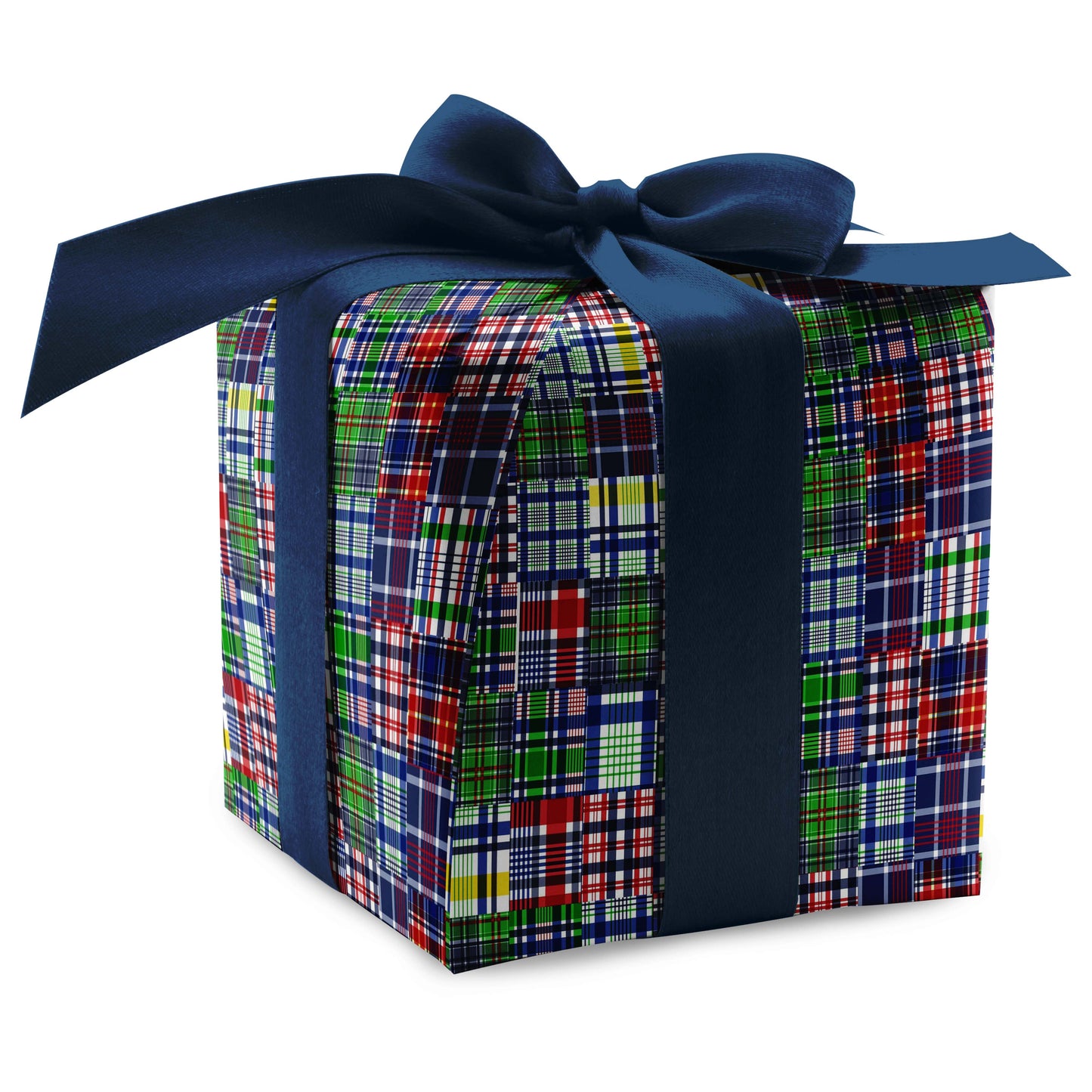 Madras Patch Luxury Gift Wrap - Available In 2 Colors