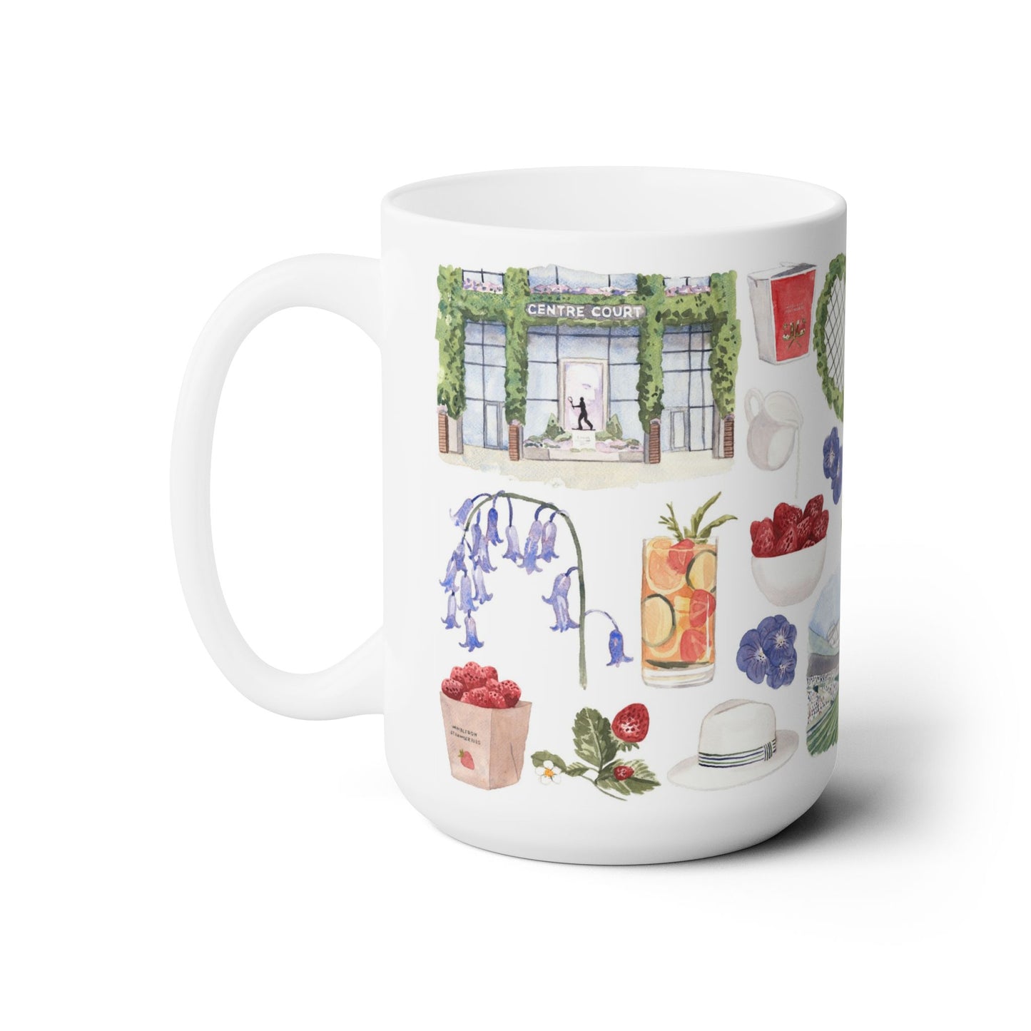 Wimbledon Tennis Ceramic Mug