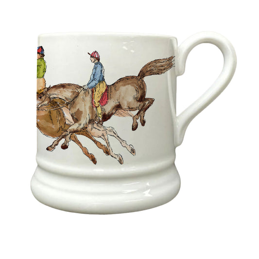 J. Fox Giddy Up Equestrian Mug