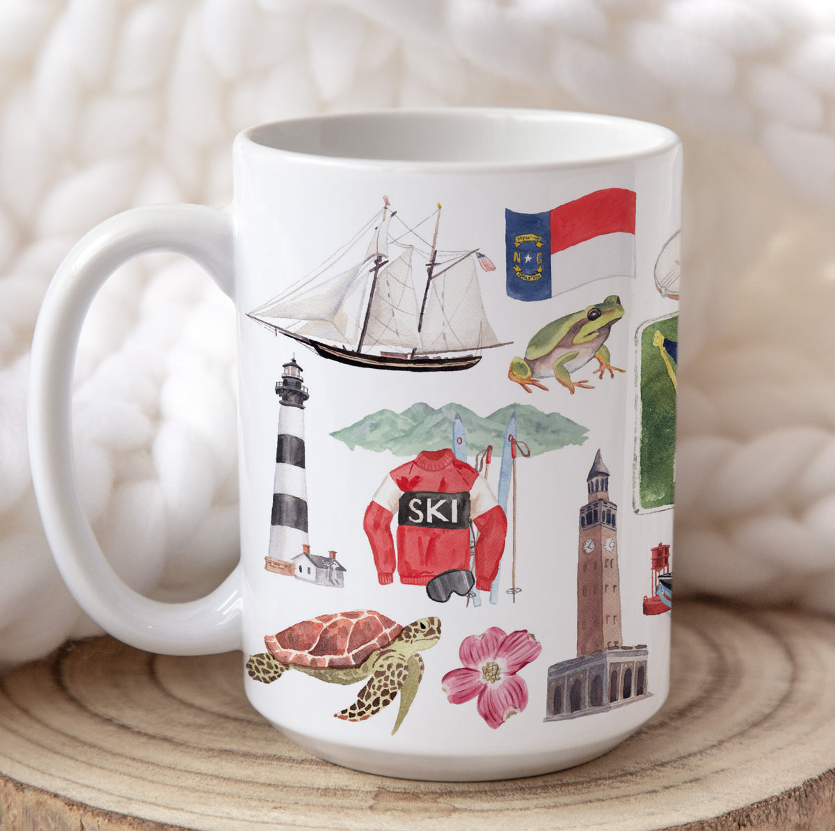 North Carolina Forever! Ceramic Mug