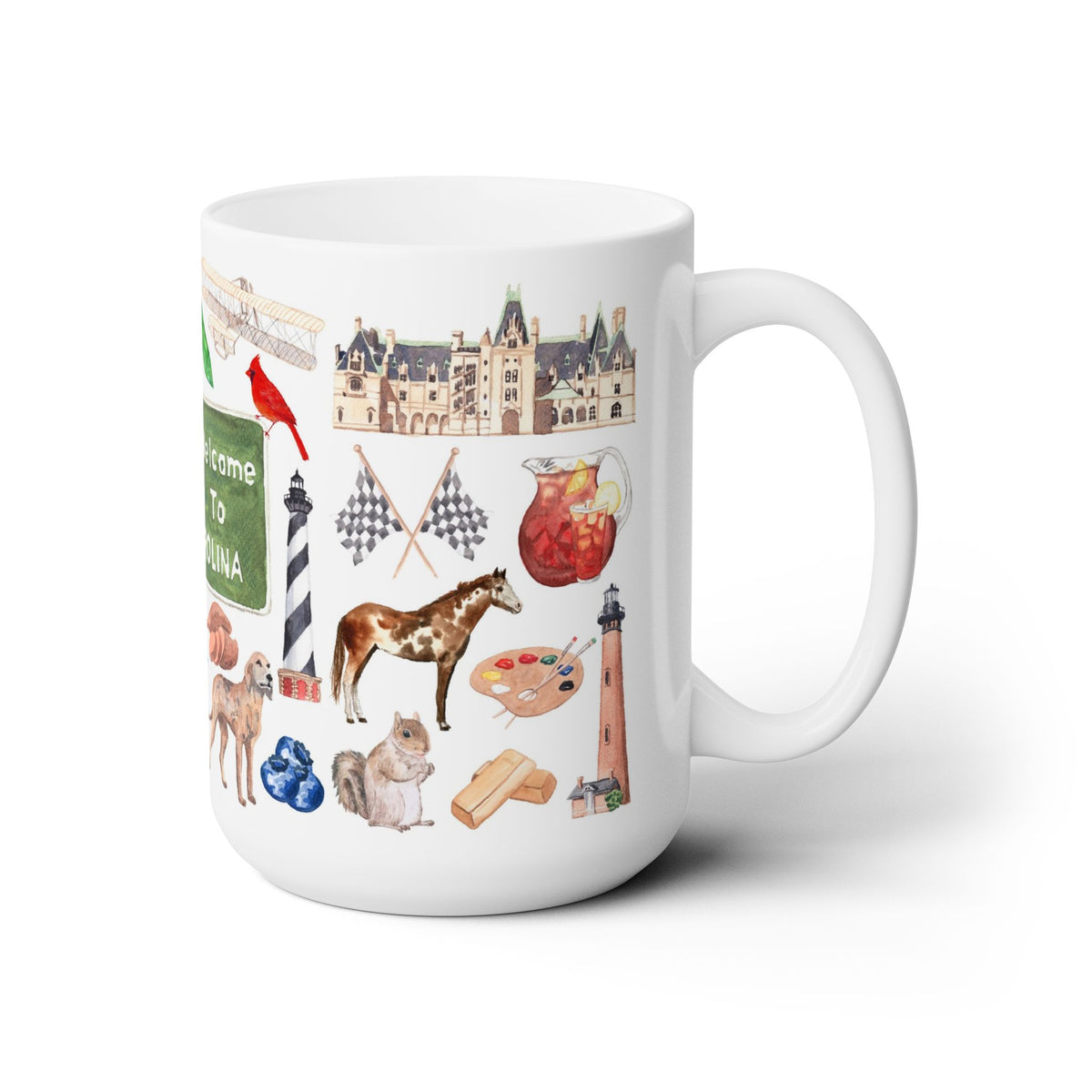 North Carolina Forever! Ceramic Mug