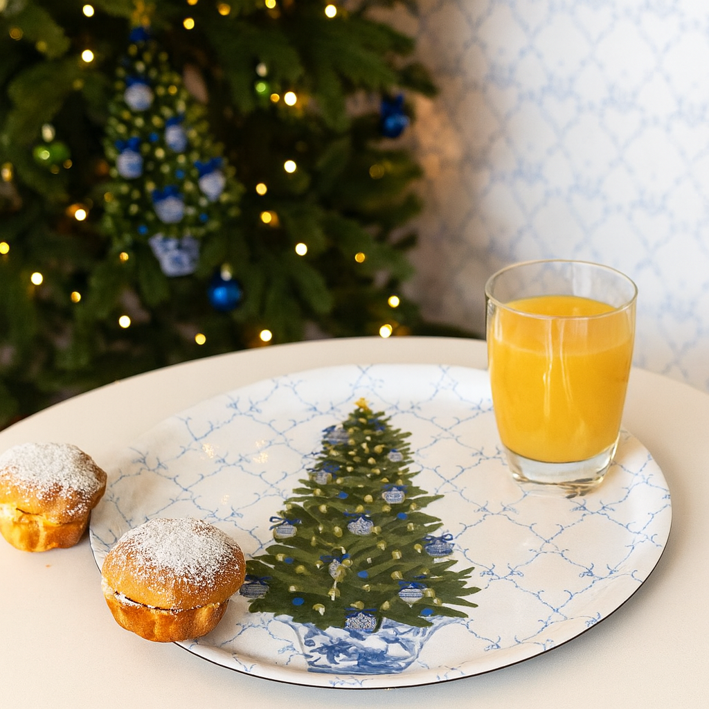 O Christmas Tree Birchwood Serving Tray