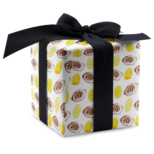 The World Is My Oyster Luxury Gift Wrap - Available In 3 Colors