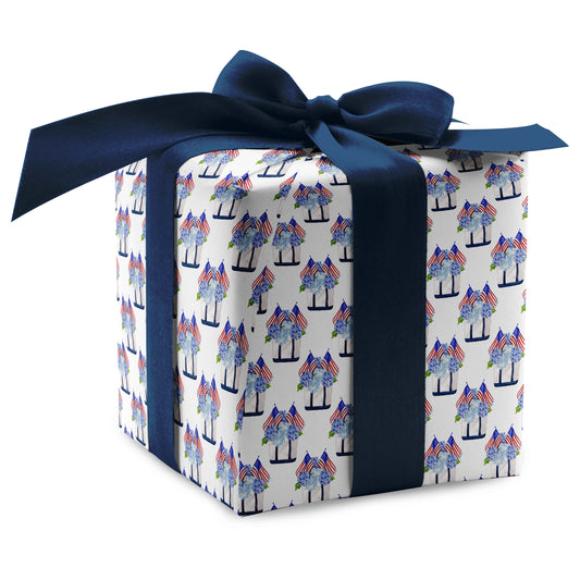 Patriotic Isleboro Tote Luxury Gift Wrap