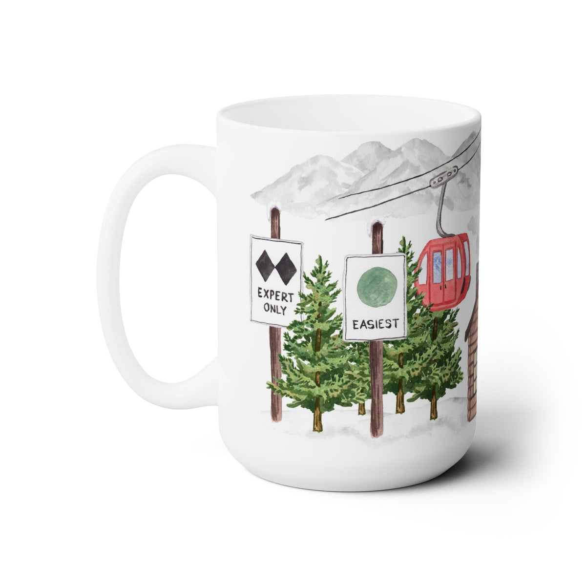 Peak Performance Ski Ceramic Mug