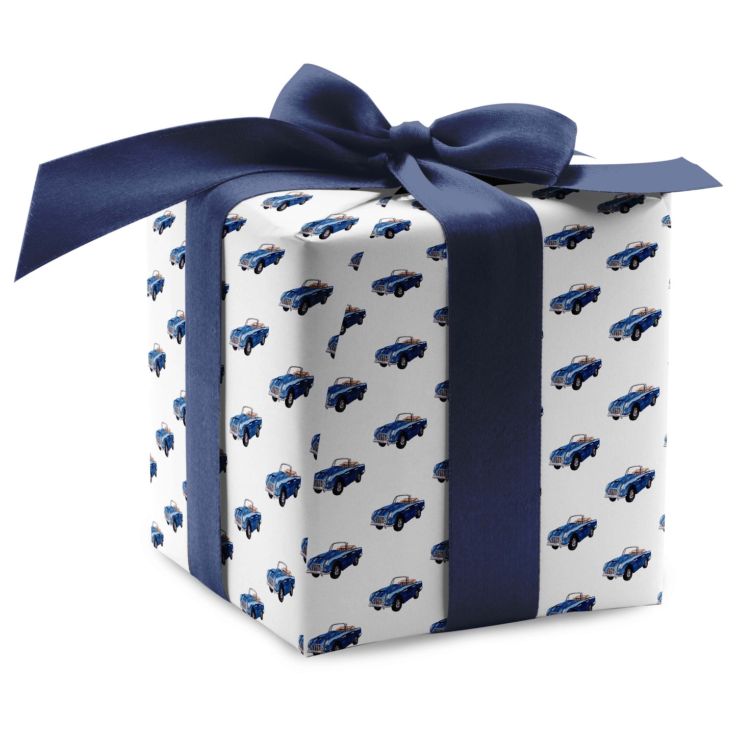 Road Rally Sports Car Luxury Gift Wrap - Available In 5 Colors