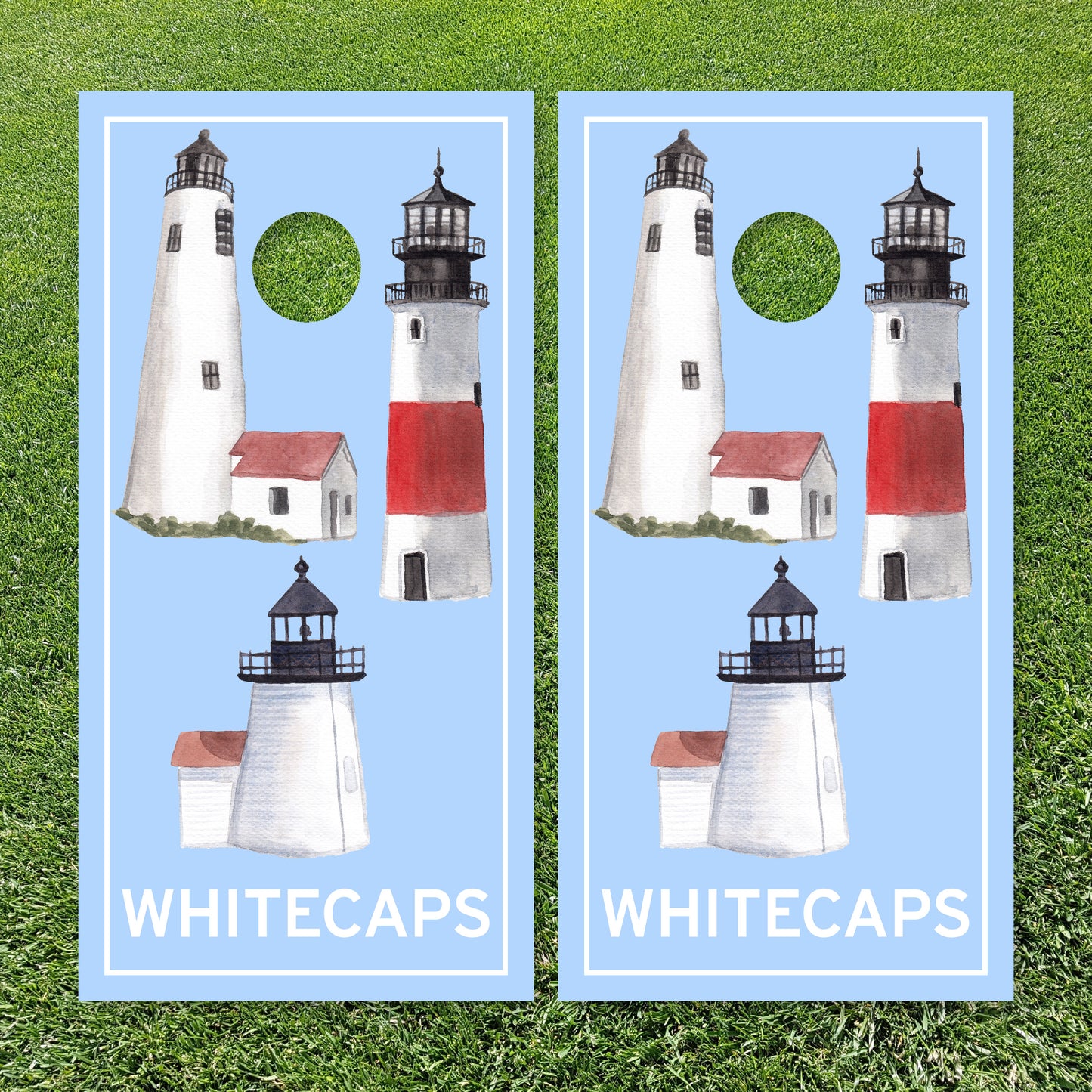 Custom Listing For MKR: Personalized PVC Cornhole Boards
