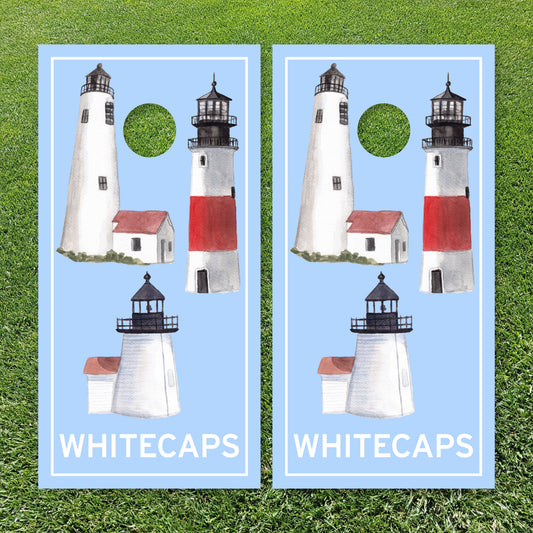 Custom Listing For MKR: Personalized PVC Cornhole Boards